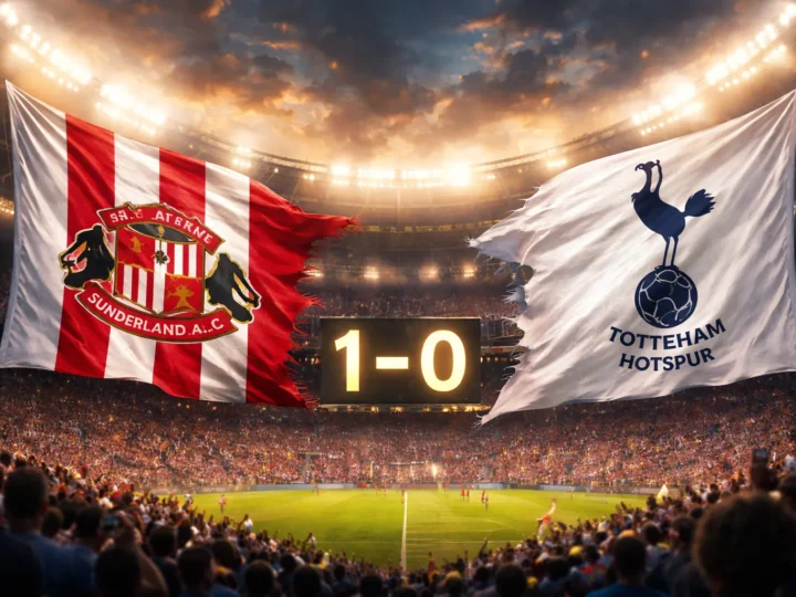 Sunderland afunda um Tottenham em colapso e agrava a crise na capital