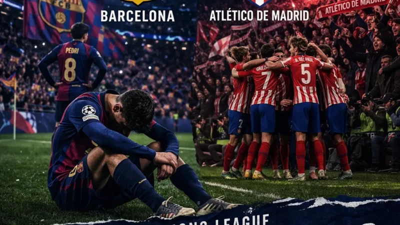 Barcelona Vira a Eliminatória e Elimina o Atlético de Madrid