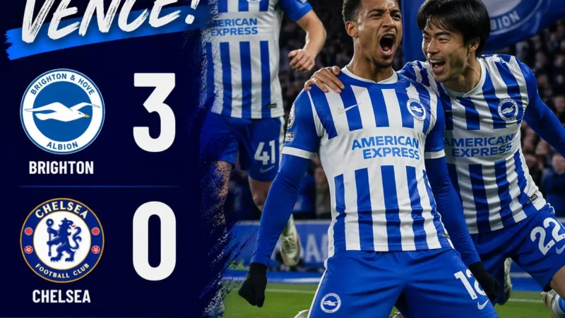 Brighton devora Chelsea sem piedade – TuaBolaMoz