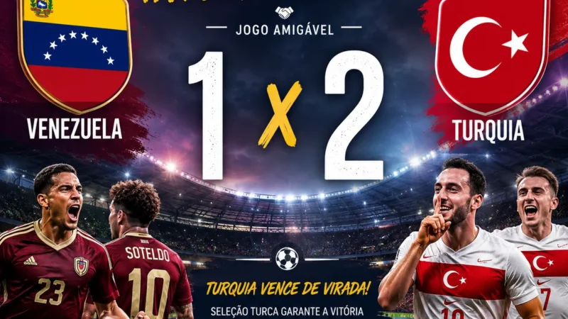 Turquia vira o jogo e derrota a Vinotinto com brilho de Arda Güler e Yunus Akgün