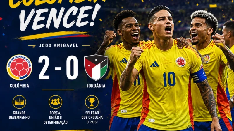 Jhon Arias brilha com doblete e a Colômbia despede-se em força rumo ao Mundial