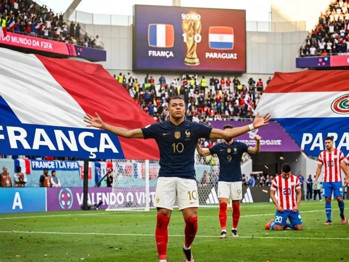 Mbappé bate um penálti e leva a França aos quartos de final à custa de um Paraguai valente