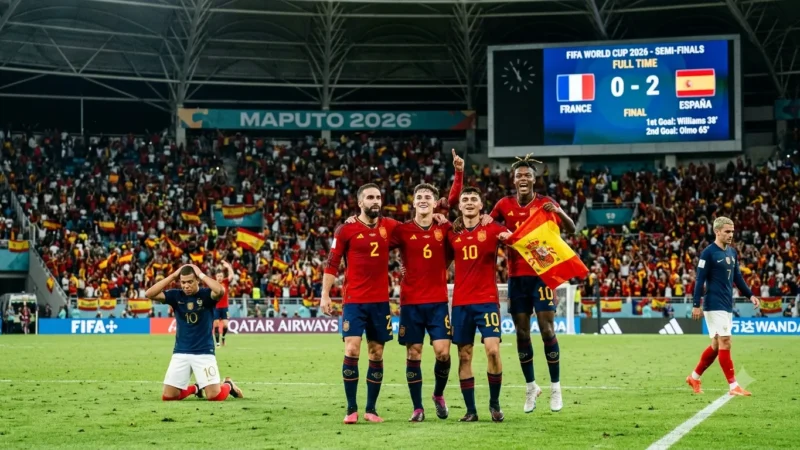 Espanha arrasa a França e carimba o apuramento para a final do Mundial 2026