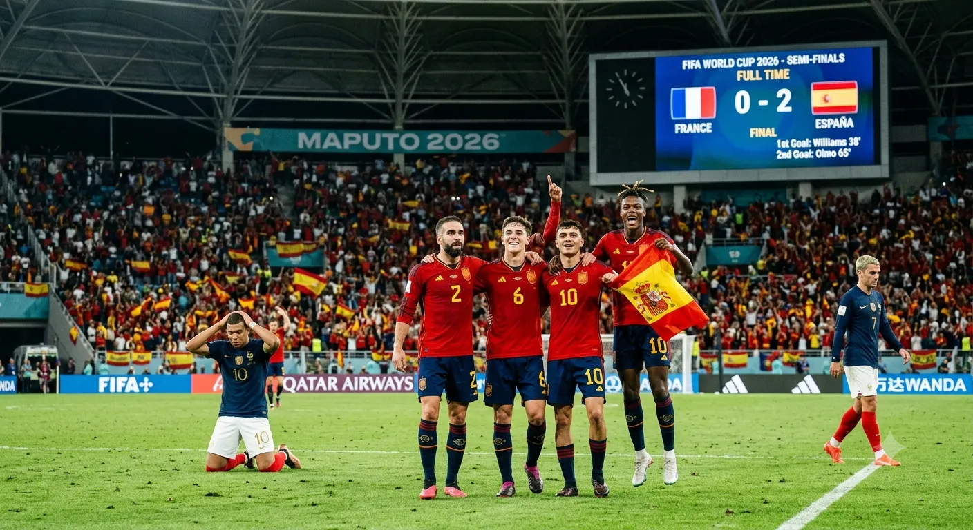 Espanha arrasa a França e carimba o apuramento para a final do Mundial 2026