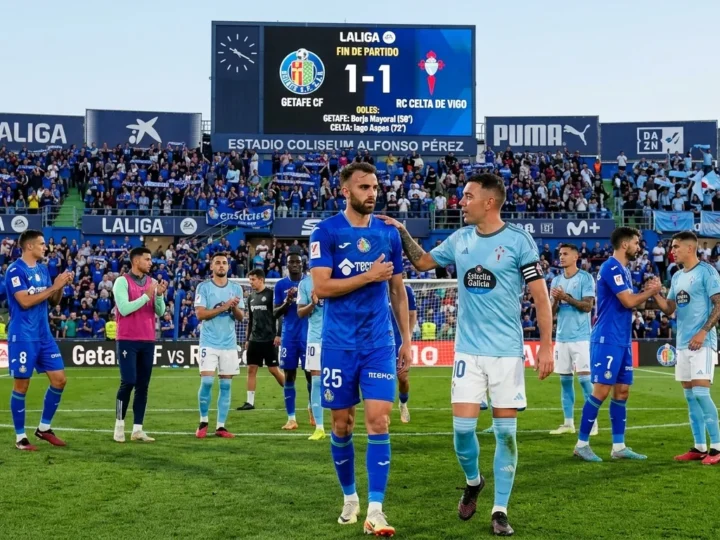 Golo de Enes Ünal dá ao Getafe a primeira vitória da época frente a um Celta em crise