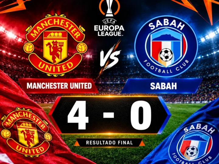 Manchester United goleia o Sabah por 4-0 no regresso a Old Trafford à Champions League